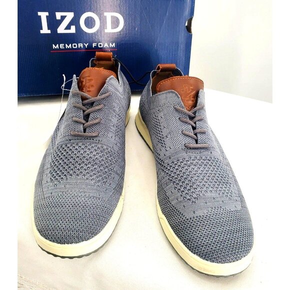 Izod 8 Knit Oxford Sneaker Men Breeze Casual Breathable Shoes Athleisure Golf main image 7